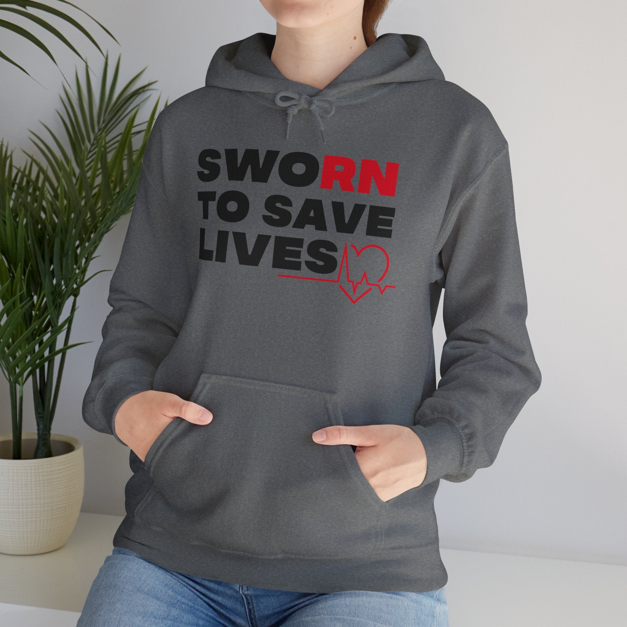 Unisex Heavy Blend™ Hooded Sweatshirt about Nurse