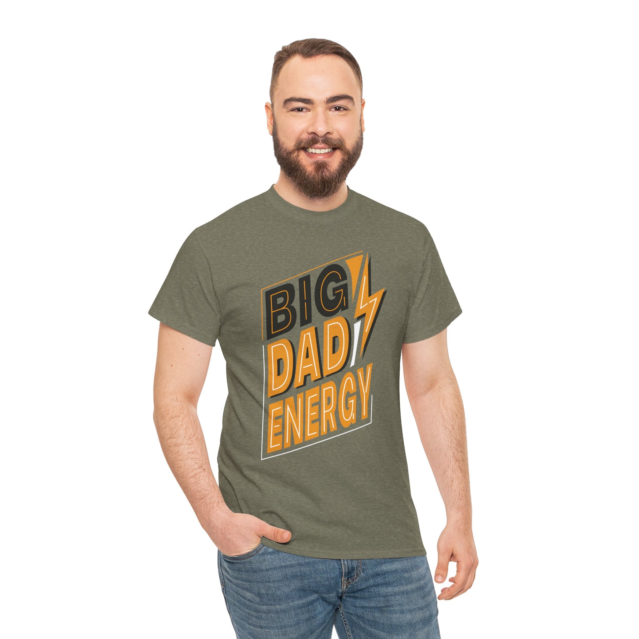 Unisex Heavy Cotton Tee - Big Dad Energy