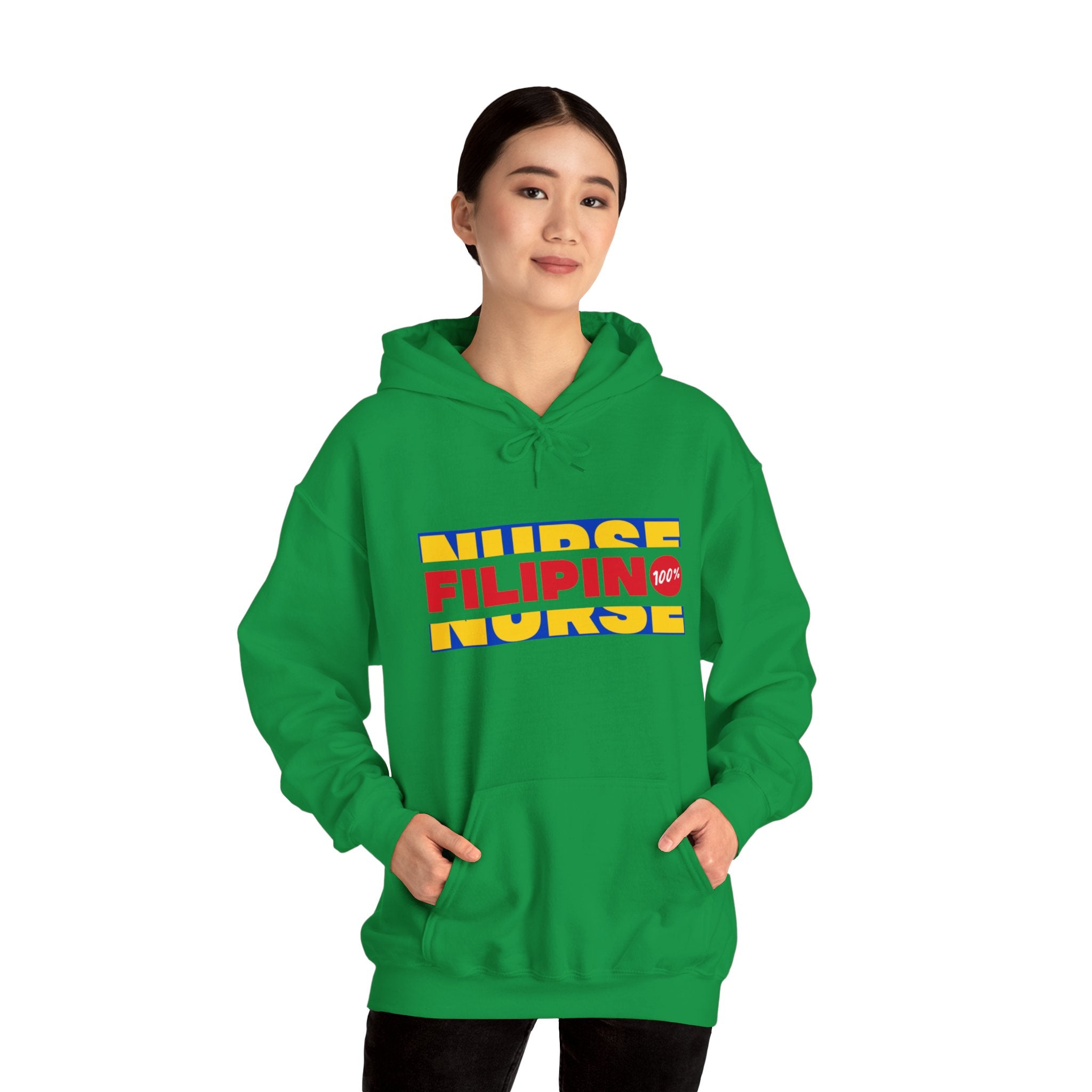 Unisex Heavy Blend™ Hooded Sweatshirt about Filipino Nurse