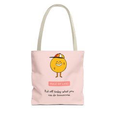 Rule Of Life Tote Bag