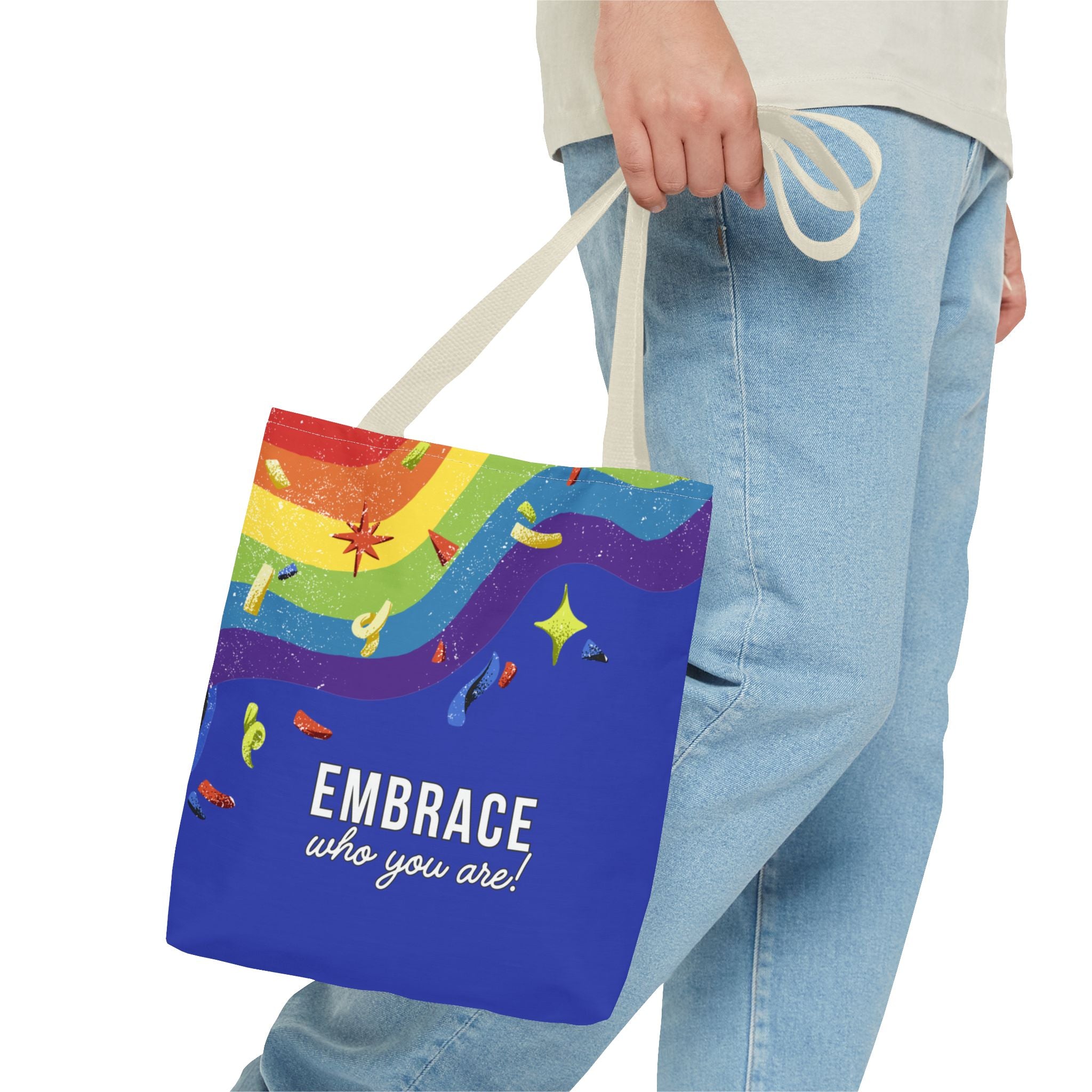 Pride Tote Bag - LGBT Love Your Self Equality