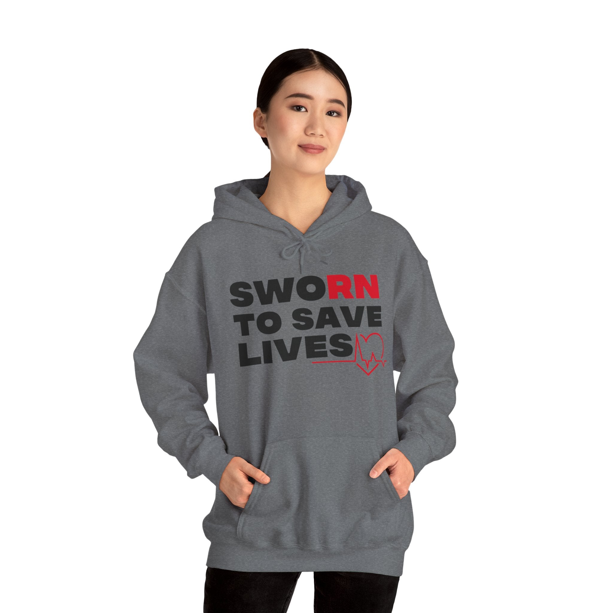 Unisex Heavy Blend™ Hooded Sweatshirt about Nurse