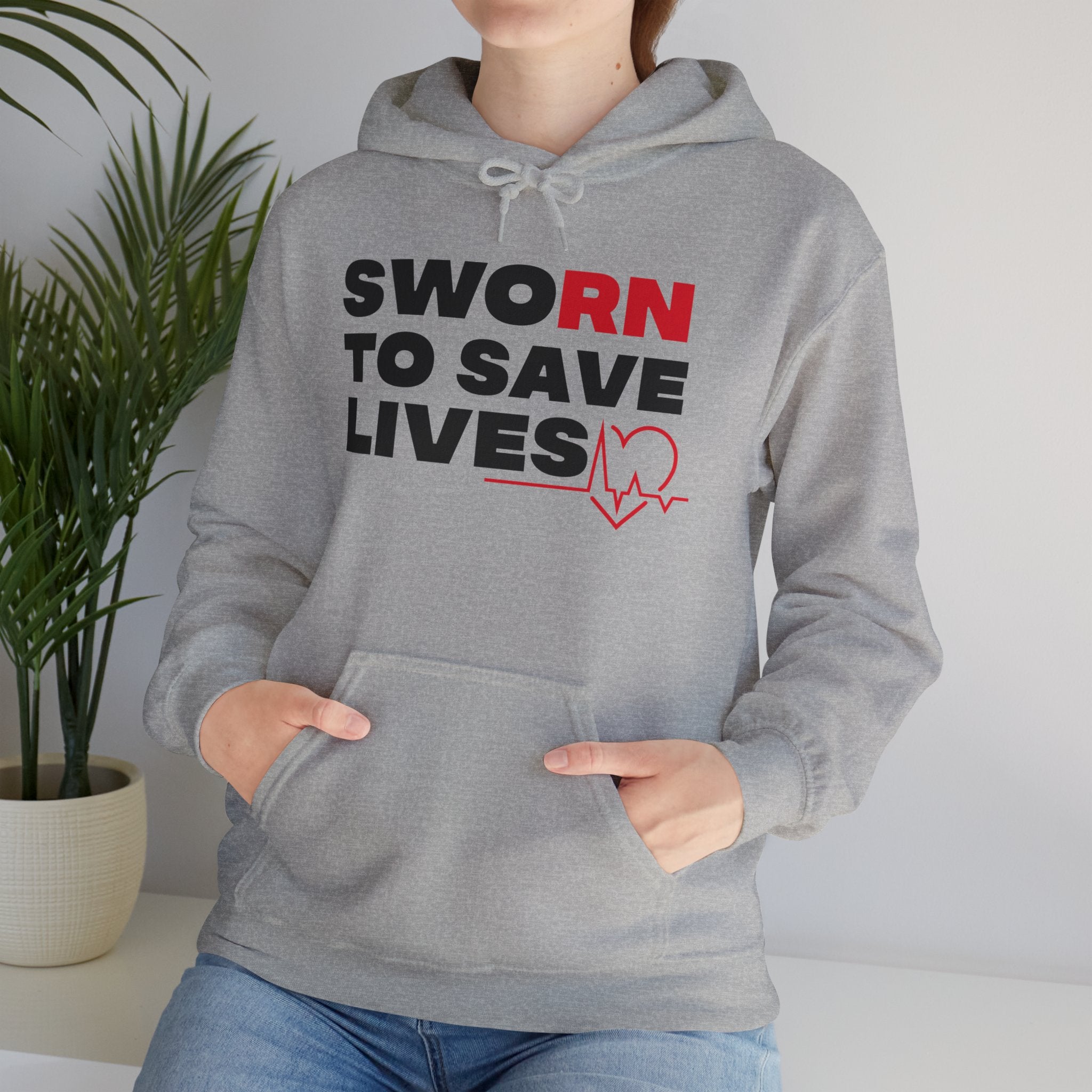 Unisex Heavy Blend™ Hooded Sweatshirt about Nurse