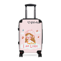 Suitcase with Custom Design & Name