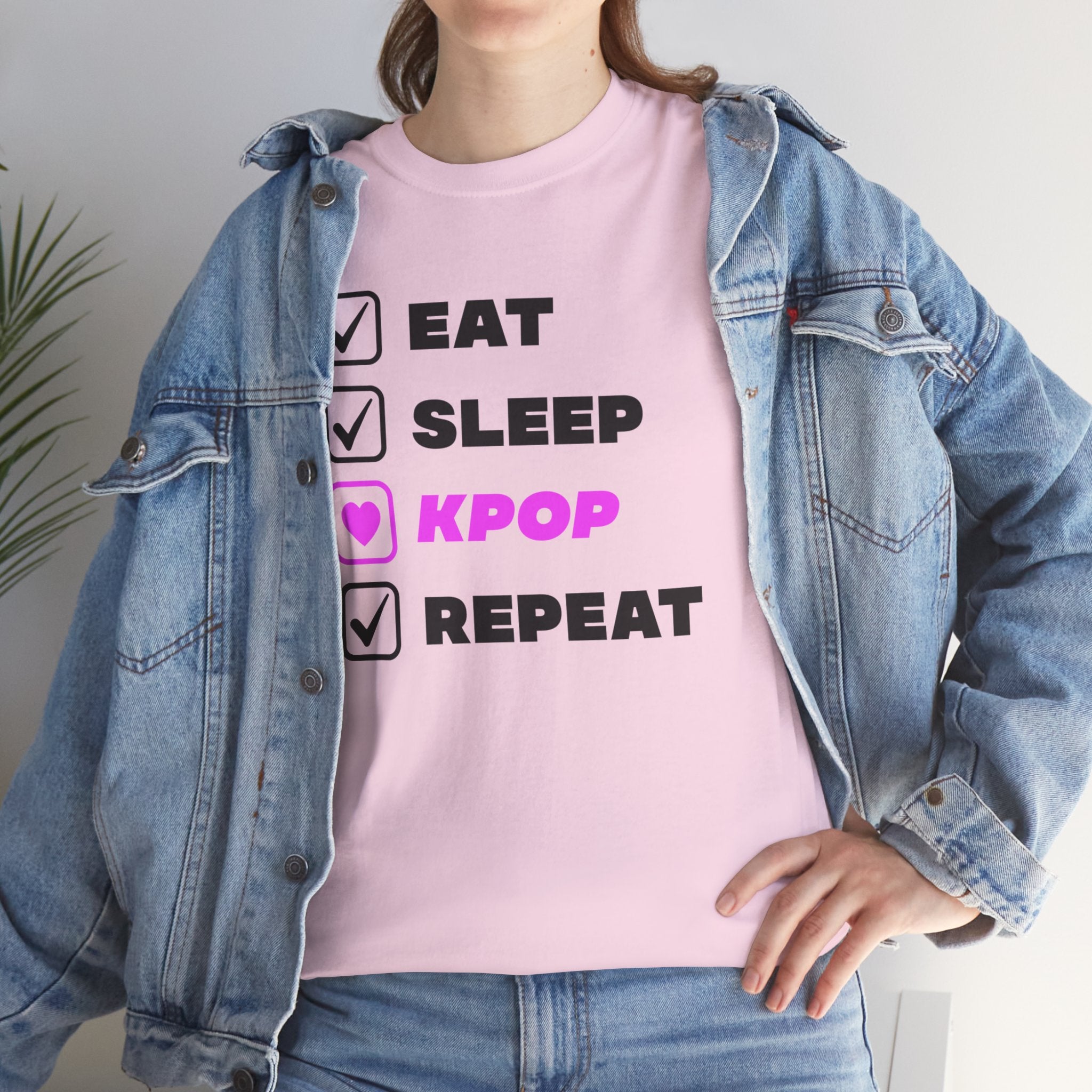 Unisex Heavy Cotton Tee KPOP