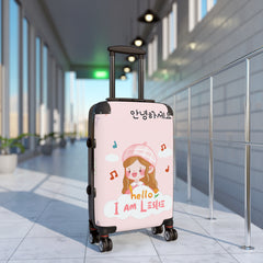 Suitcase with Custom Design & Name