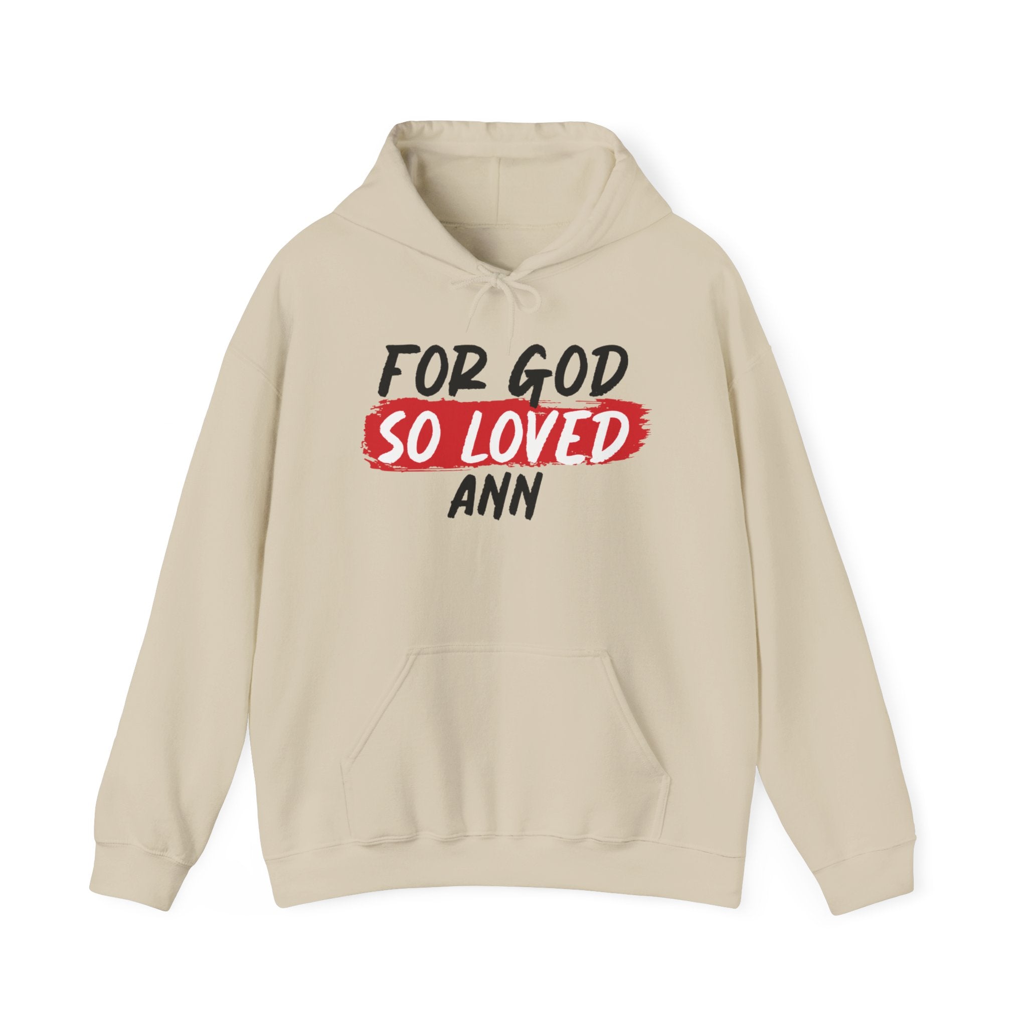 Unisex Heavy Blend™ Hooded Sweatshirt Bible verse with Custom Name