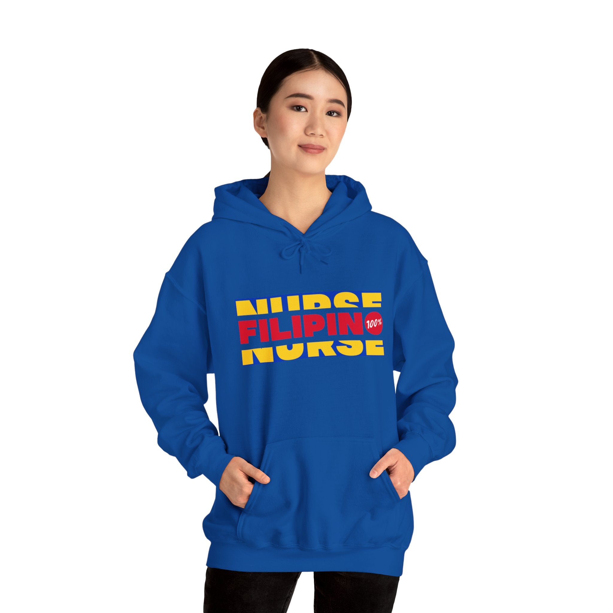 Unisex Heavy Blend™ Hooded Sweatshirt about Filipino Nurse