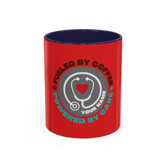 Accent Coffee Mug (11, 15oz)  about Nurse with Custom Name