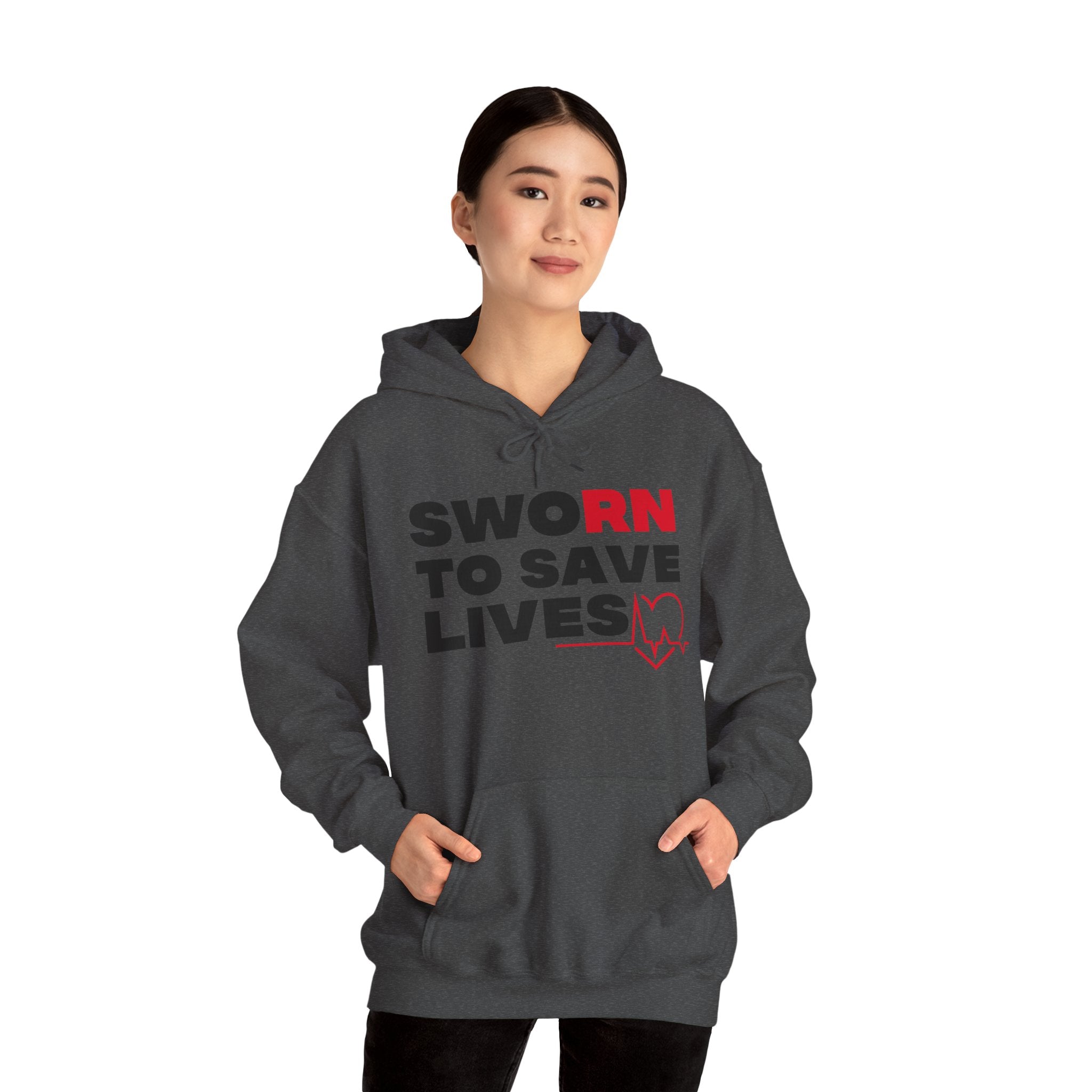 Unisex Heavy Blend™ Hooded Sweatshirt about Nurse