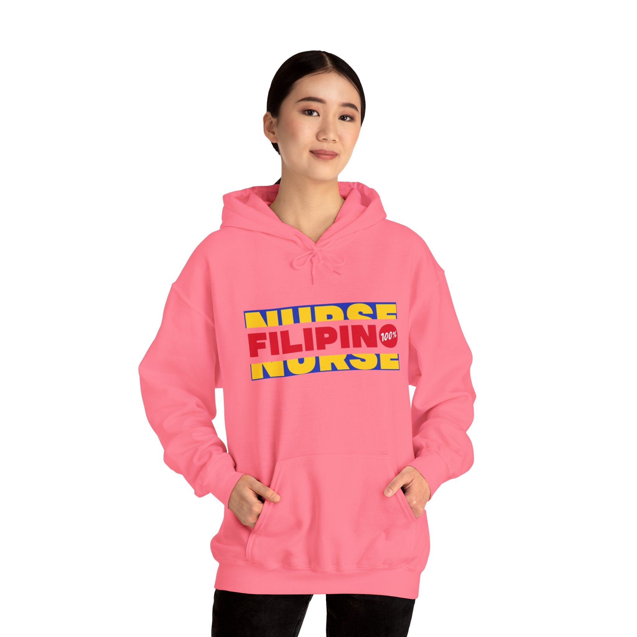 Unisex Heavy Blend™ Hooded Sweatshirt about Filipino Nurse