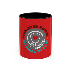 Accent Coffee Mug (11, 15oz)  about Nurse with Custom Name