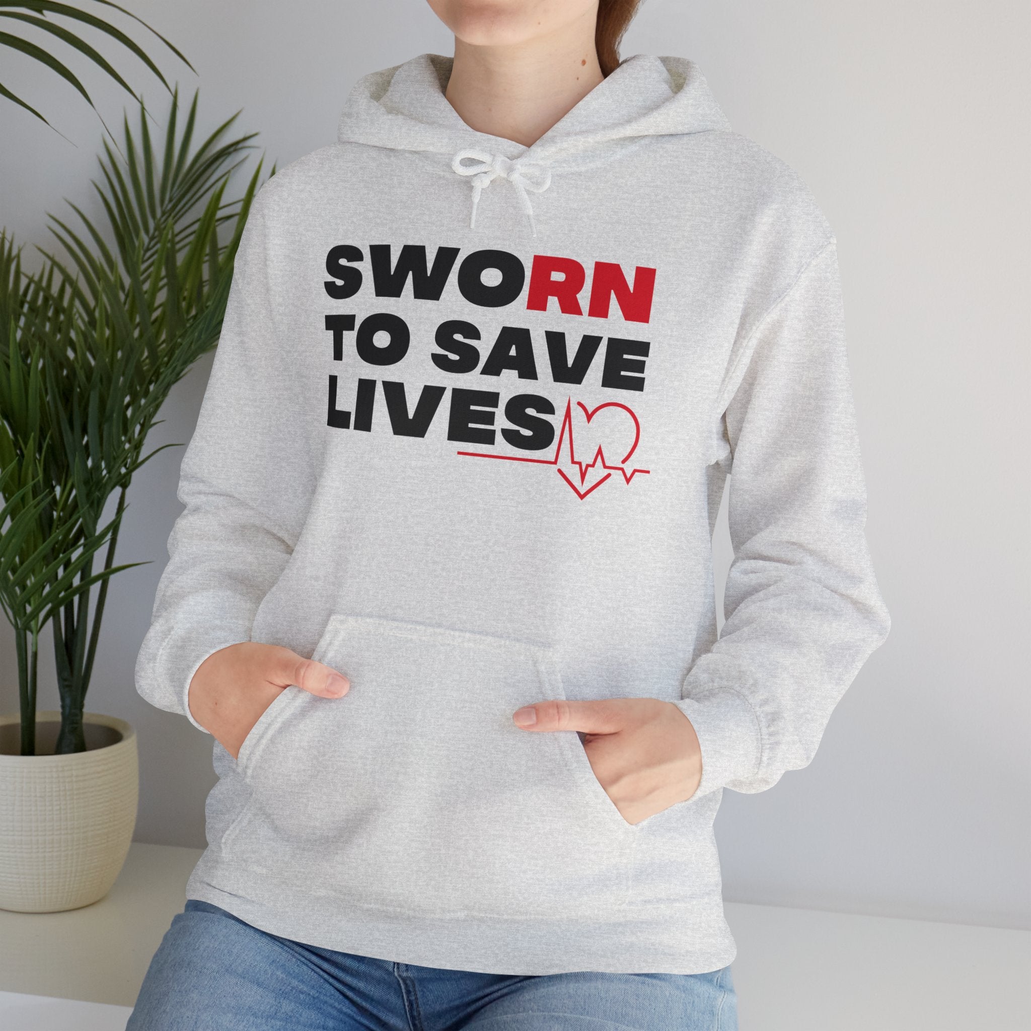 Unisex Heavy Blend™ Hooded Sweatshirt about Nurse