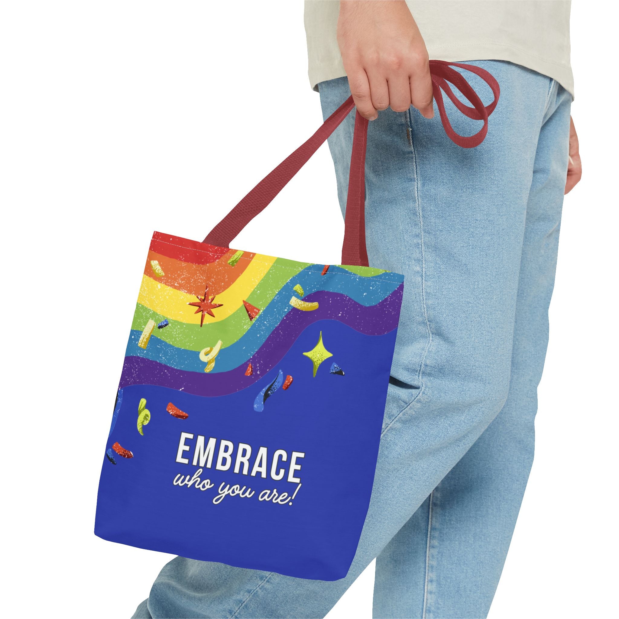 Pride Tote Bag - LGBT Love Your Self Equality