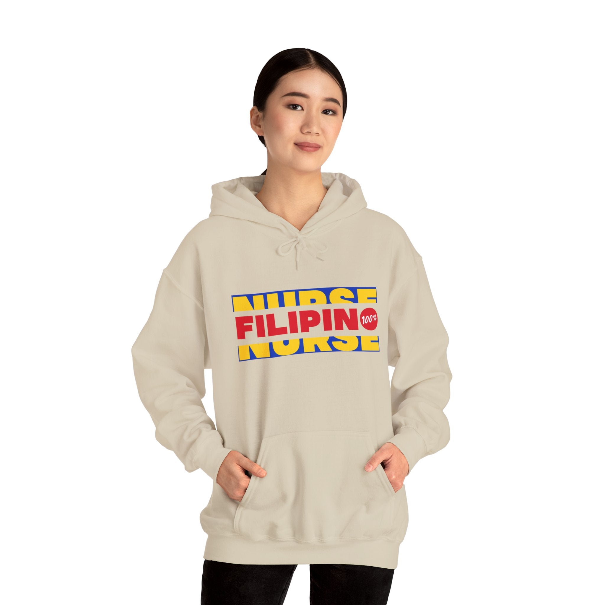 Unisex Heavy Blend™ Hooded Sweatshirt about Filipino Nurse