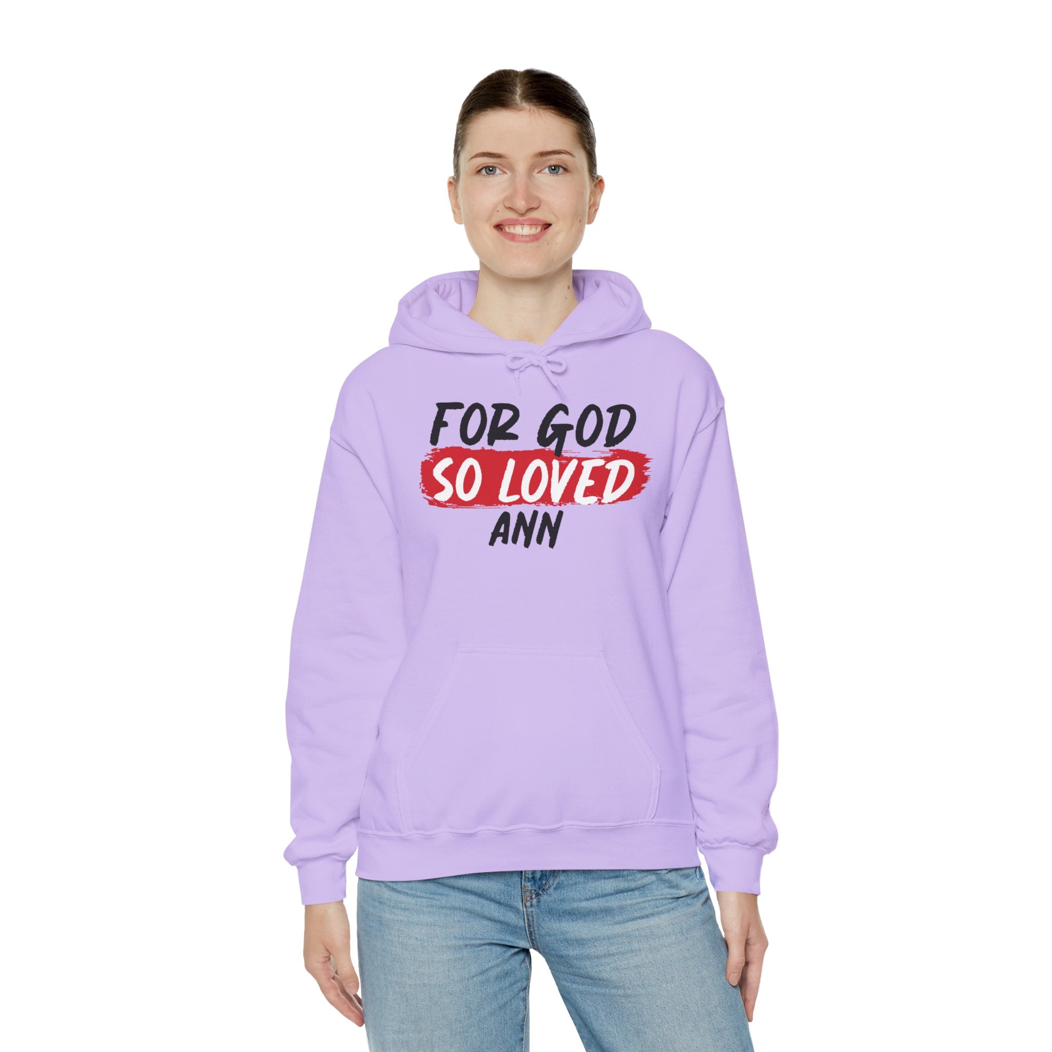 Unisex Heavy Blend™ Hooded Sweatshirt Bible verse with Custom Name