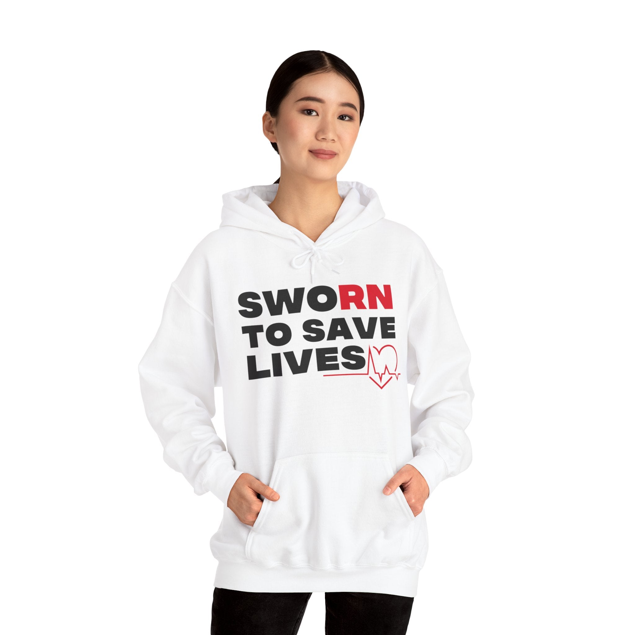 Unisex Heavy Blend™ Hooded Sweatshirt about Nurse