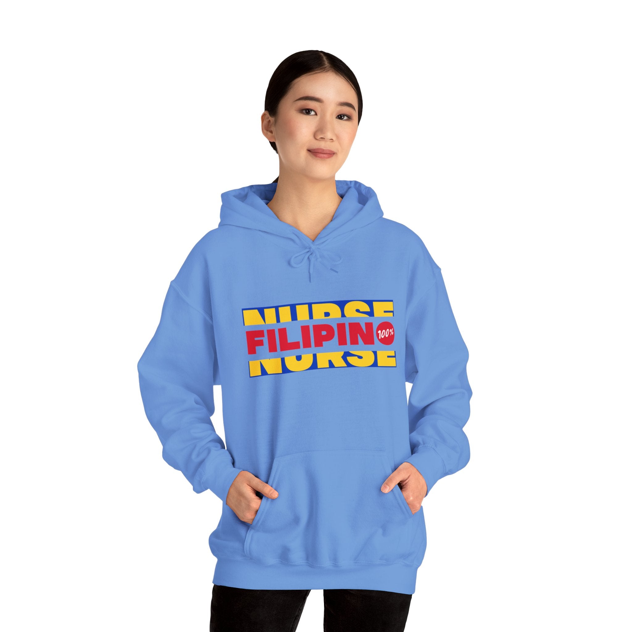 Unisex Heavy Blend™ Hooded Sweatshirt about Filipino Nurse