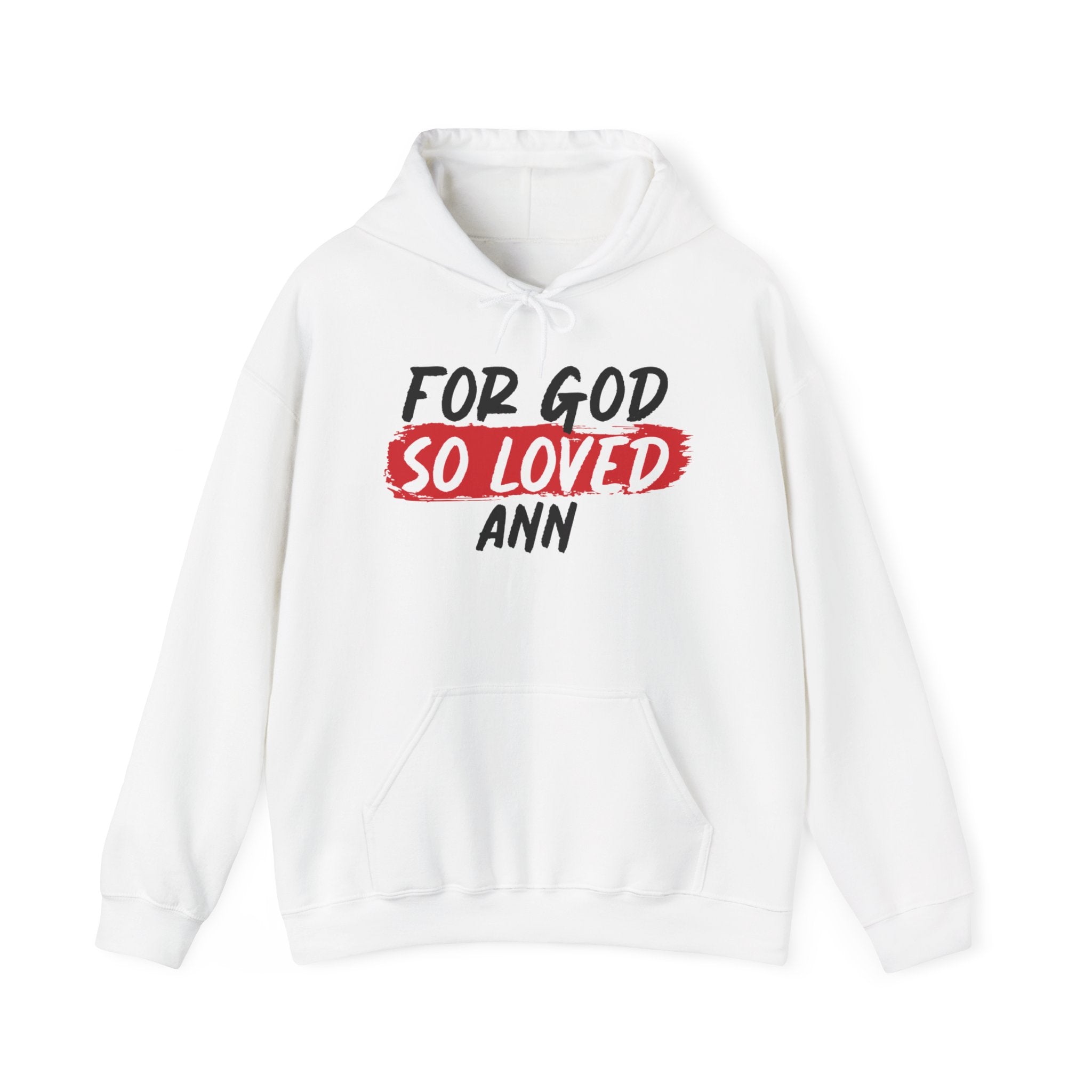 Unisex Heavy Blend™ Hooded Sweatshirt Bible verse with Custom Name